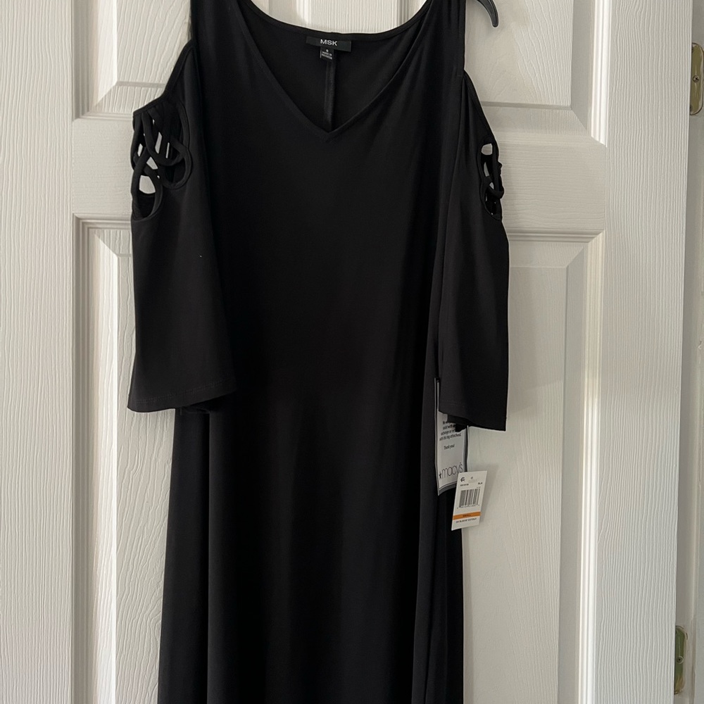 Black cold should MSK Dress